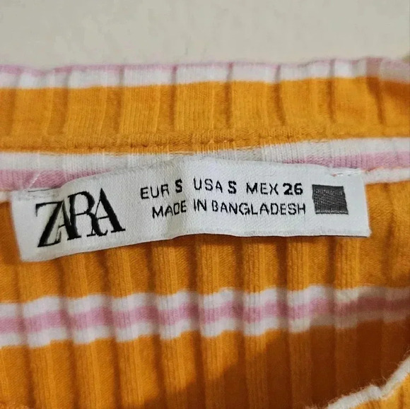 Zara Striped Maxi Dress - Picture 2 of 5